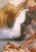Moran, Thomas Upper Falls, Yellowstone USA oil painting artist